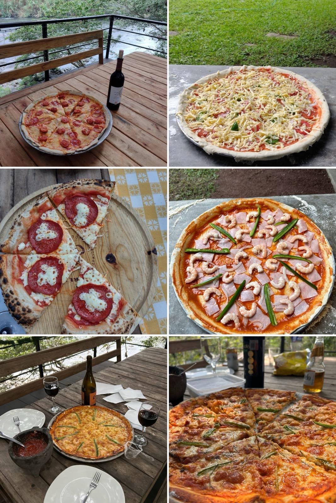 Pizzas artesanales